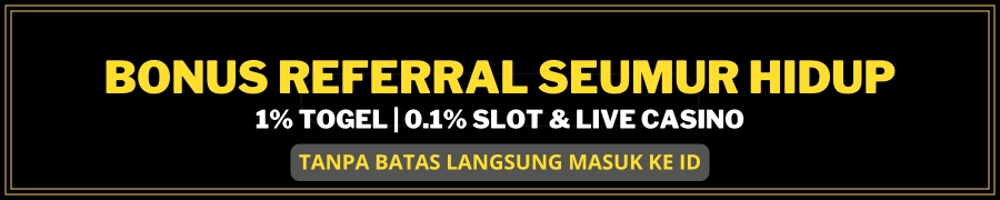 bonus referral seumur hidup